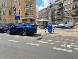 SCZ Stacja ładowania pojazdów elektrycznych