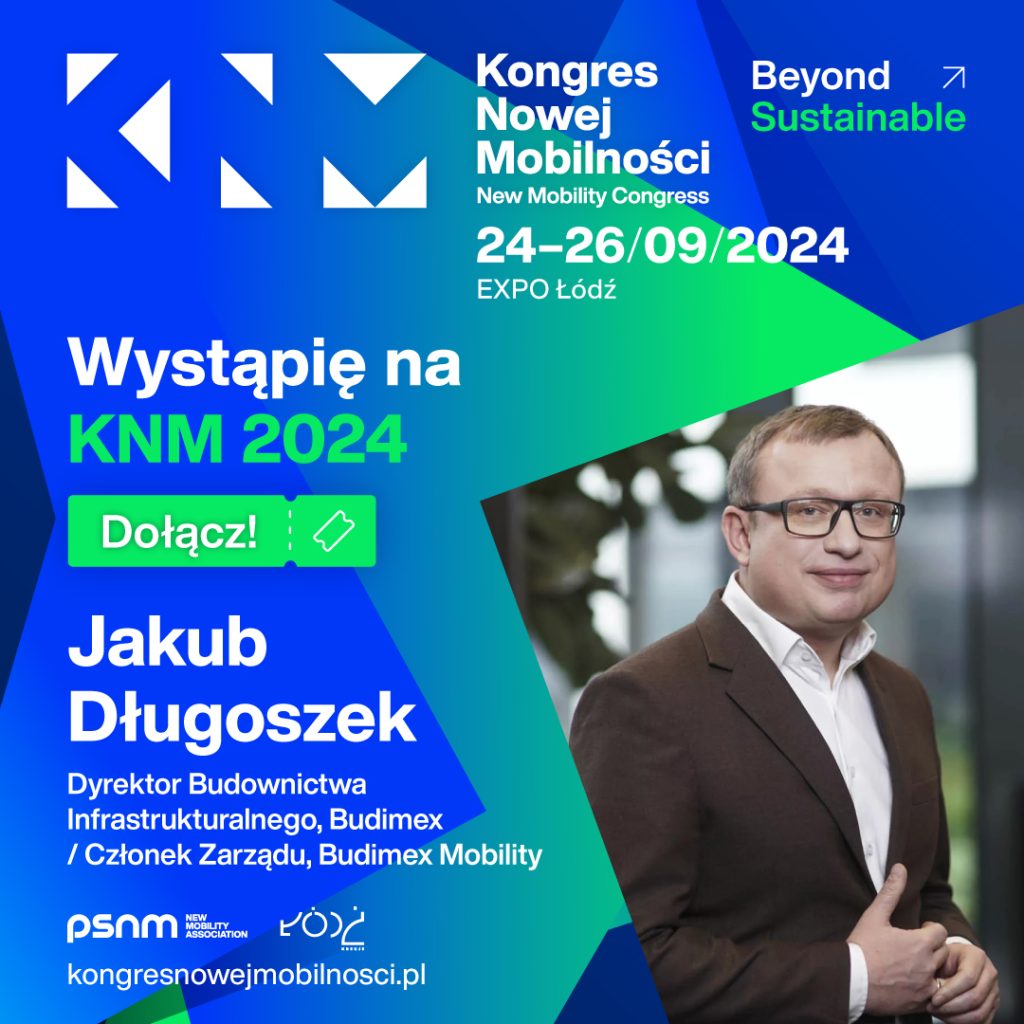 Jakub Długoszek Kongres Nowej Mobilności 2024